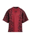 Dolce & Gabbana Man T-shirt Brick Size 40 Polyester, Pvc - Polyvinyl Chloride In Red