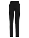 N°21 Woman Pants Black Size 6 Polyester, Wool, Elastane, Viscose, Cotton In Black