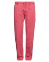 Jacob Cohёn Man Jeans Coral Size 29 Cotton In Red
