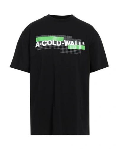 A-cold-wall* Man T-shirt Black Size M Cotton