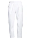 Pmds Premium Mood Denim Superior Man Pants White Size 34 Polyamide, Elastane