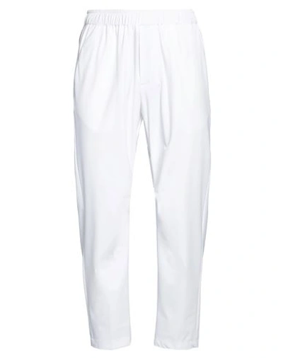 Pmds Premium Mood Denim Superior Man Pants White Size 34 Polyamide, Elastane