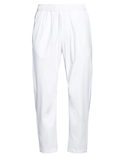 Pmds Premium Mood Denim Superior Man Pants White Size 33 Polyamide, Elastane In White
