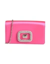Roger Vivier Woman Cross-body Bag Fuchsia Size - Textile Fibers In Pink