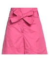 Kaos Woman Shorts & Bermuda Shorts Fuchsia Size 8 Cotton In Pink