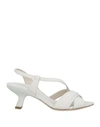 Vic Matie Vic Matiē Woman Sandals Ivory Size 8 Leather In White