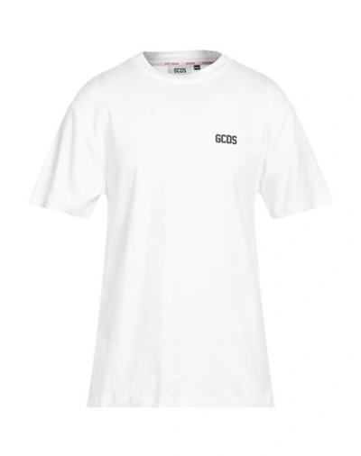 Gcds Man T-shirt White Size Xl Cotton