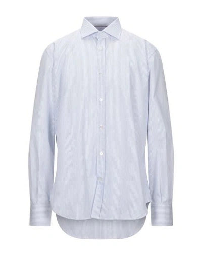 Brooksfield Man Shirt White Size 15 Cotton