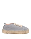 Manebi Manebí Woman Espadrilles Light Grey Size 7 Soft Leather