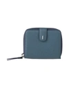 Maison Margiela Man Wallet Slate Blue Size - Bovine Leather