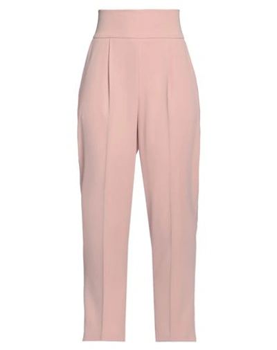 Pinko Woman Pants Blush Size 8 Polyester, Elastane