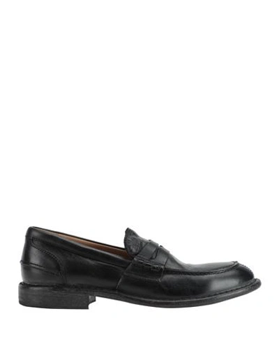 Moma Man Loafers Black Size 13 Leather