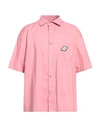 Ambush Man Shirt Pink Size S Cotton