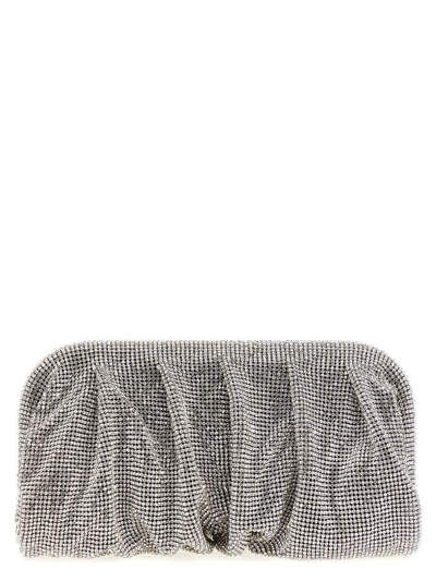 Benedetta Bruzziches Clutch 'venus La Grande' In Silver