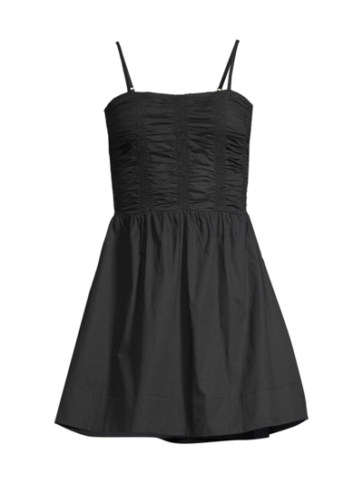 Faithfull The Brand Women's L'oasis Rhea Minidress In Black