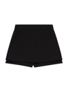 Maje Pamo Skirt-style Shorts In Noir / Gris