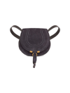CHLOÉ WOMEN'S SMALL MARCIE SUEDE SADDLE BAG