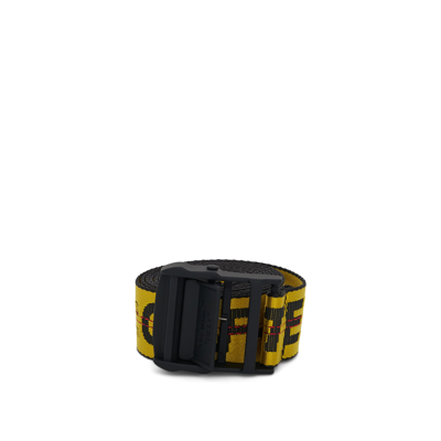 Off-white Classic Industrial H35 Belt In Yellow
