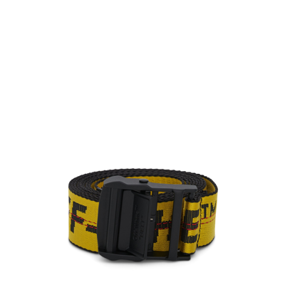 Off-white Classic Industrial H35 Belt In Yellow