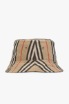 BURBERRY BURBERRY BEIGE PATTERNED HAT