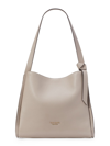 Kate Spade Women's Large Knott Leather Shoulder Bag In Warm Taupe