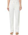 Paige Noella Tonal Ecru Straight Jean