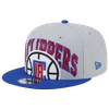 New Era Men's  Gray, Royal La Clippers Tip-off Two-tone 59fifty Fitted Hat In Gray/blue