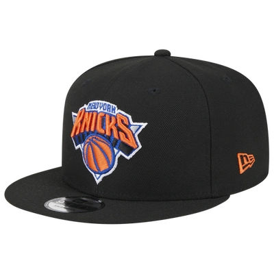 New Era Mens New York Knicks  Knicks City Edition 23 Snapback Cap In Black/blue