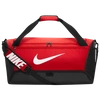 Nike Brasilia M 9.5 Duffel In White/black/university Red
