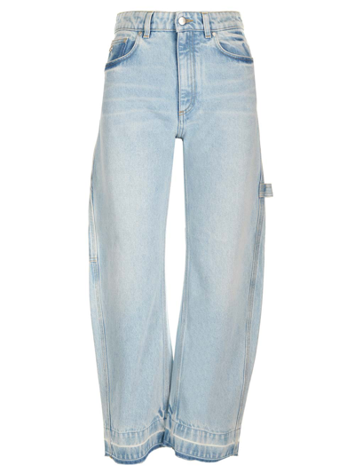 Stella Mccartney Balloon Shape Jeans In Light Blue