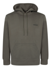 Carhartt Logo-embroidered Cotton Hoodie In Green