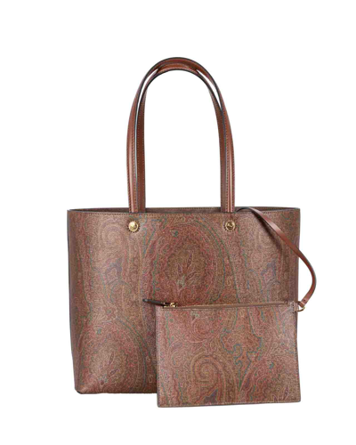 Etro Essential Large Bag In Fantasia