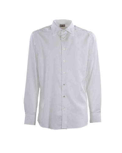 Etro Cotton Shirt In Bicolored