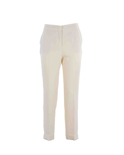 Etro High-waisted Trousers In Burro