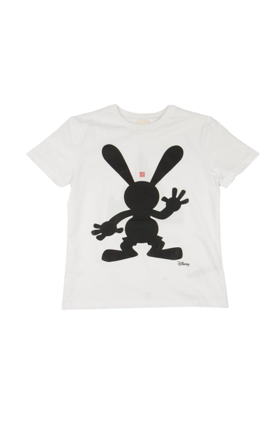 Givenchy Kids' X Disney Oswald-print Cotton T-shirt In White
