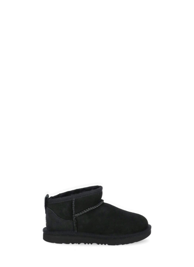 Ugg Kids' Ultra Mini Boots In Black