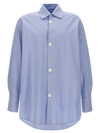 Jw Anderson J.w.anderson Oversized Shirt In Light Blue