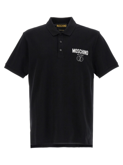 MOSCHINO DOUBLE SMILE POLO SHIRT