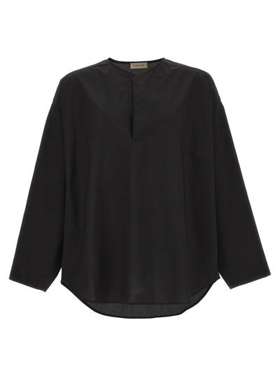Fear Of God Lounge Shirt, Blouse Black In Negro