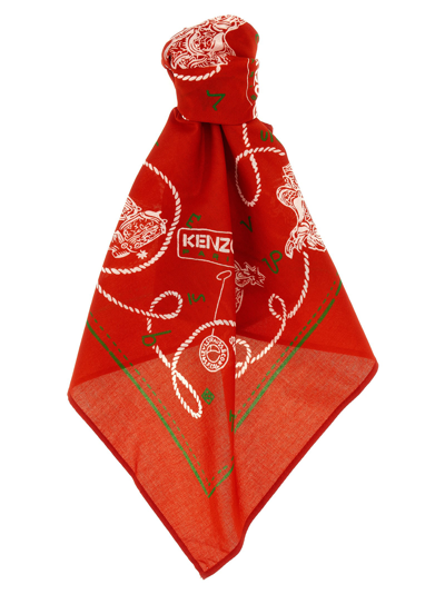 Kenzo X Levi Strauss & Co. Bandana In Red