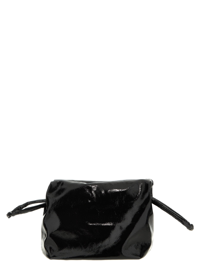 Kassl Editions Lacquer Clutch In Black