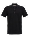 Valentino Black Toile Iconographe Polo In Black
