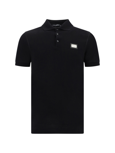 Dolce & Gabbana Polo Shirt In Neutrals