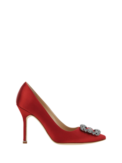 Manolo Blahnik Hangisi Pumps In Dred