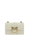 Pinko Love One Mini Shoulder Bag In Bianco