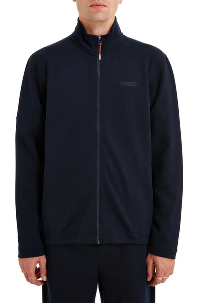 Sealskinz Earsham Water Repellent Knit Jacket In Navy