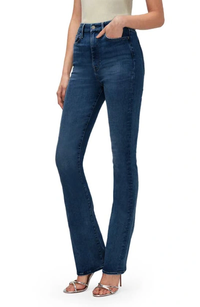 7 For All Mankind High Waist Skinny Bootcut Jeans In Sophieblu