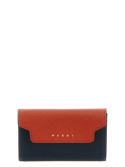 Marni Logo Business Card Holder In Multicolor