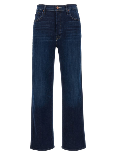 Mother The Rambler Ankle Jeans In Blue