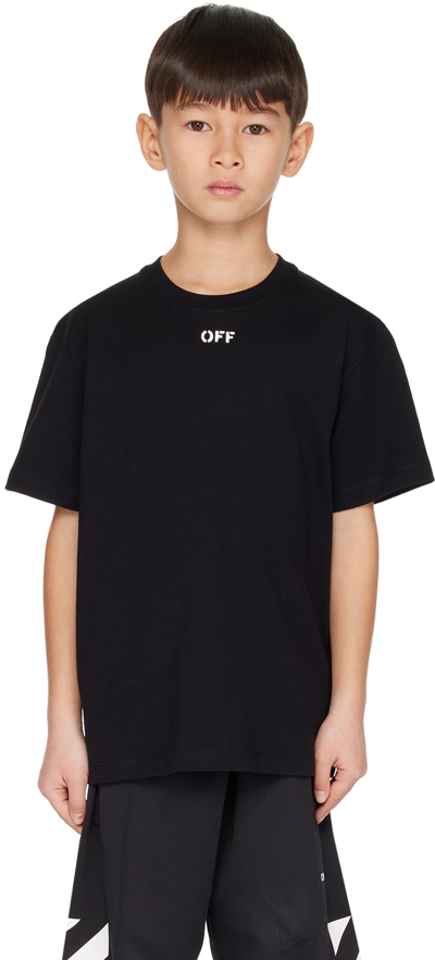 Off-white Black Cotton T-shirt